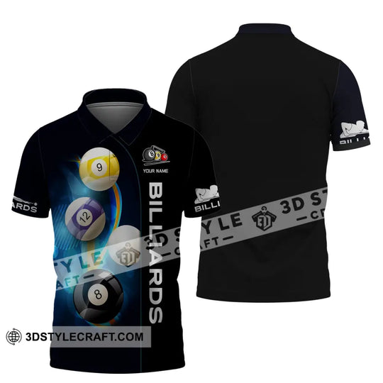 Unisex Shirt, Billiards T-Shirt, Pool Shirt, Billiards Polo, Billiards Shirt, Shirt For Billiards Lovers style option 3