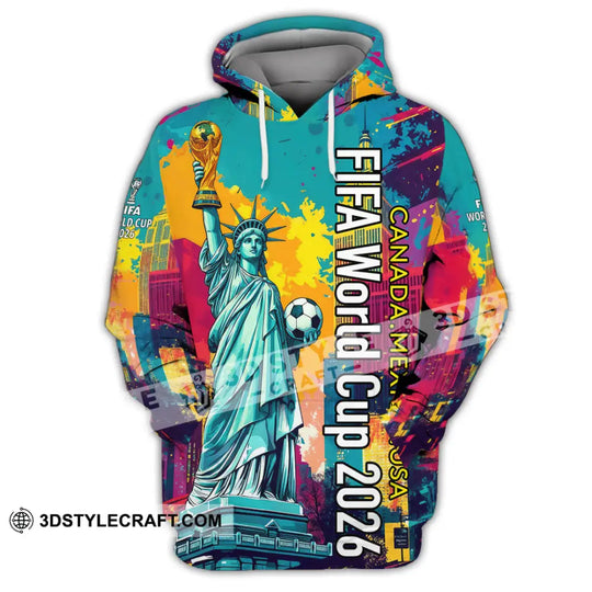 Unisex Shirt - Canada - Mexico - USA 3D Shirt style option 3