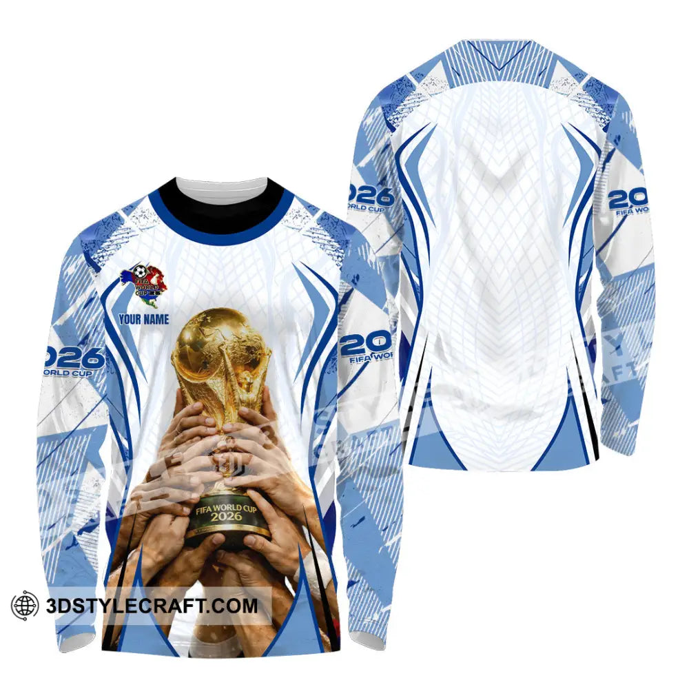Unisex Shirt - Custom 2026 World Cup 3D Shirt Long Sleeve Shirt / S T-shirt