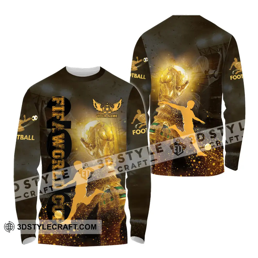 Unisex Shirt - Custom Fifa World Cup 3D Shirt Long Sleeve Shirt / S T-shirt