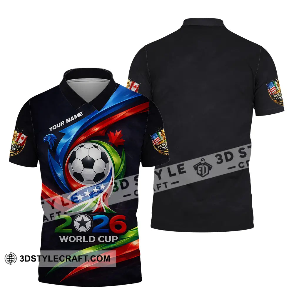 Unisex Shirt - Custom 2026 World Cup 3D Shirt Polo Shirt / S T-shirt