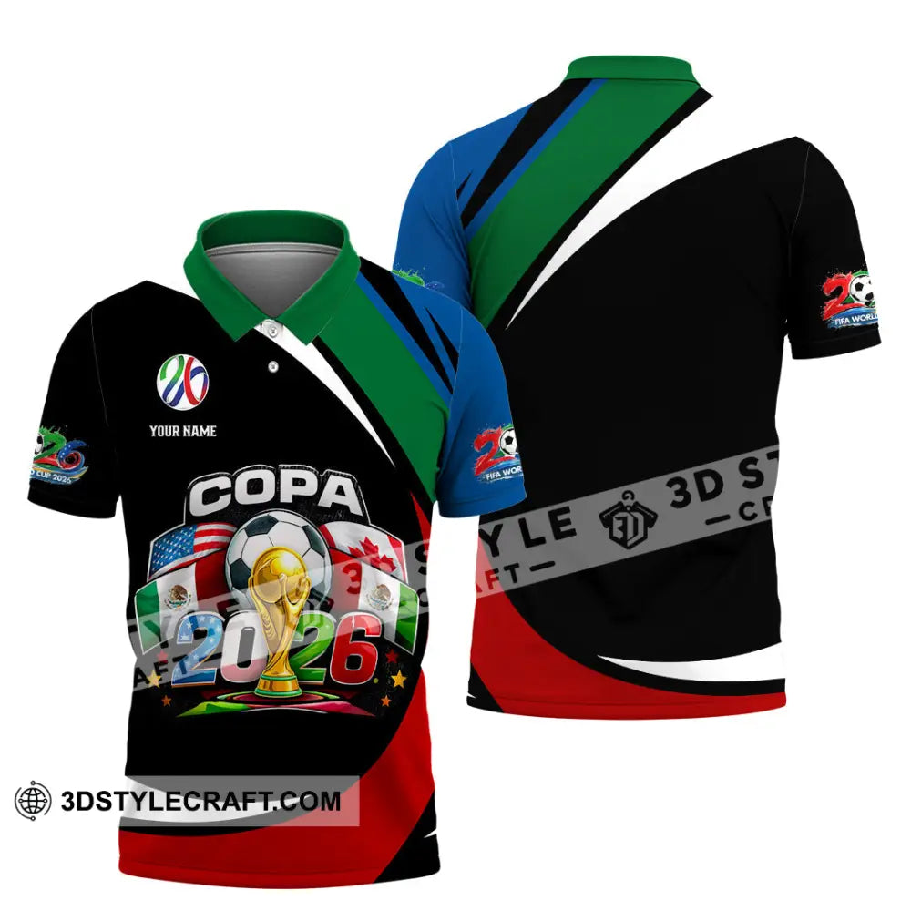 Unisex Shirt - Custom COPA 2026 3D Shirt - Polo Shirt / S - T-shirt