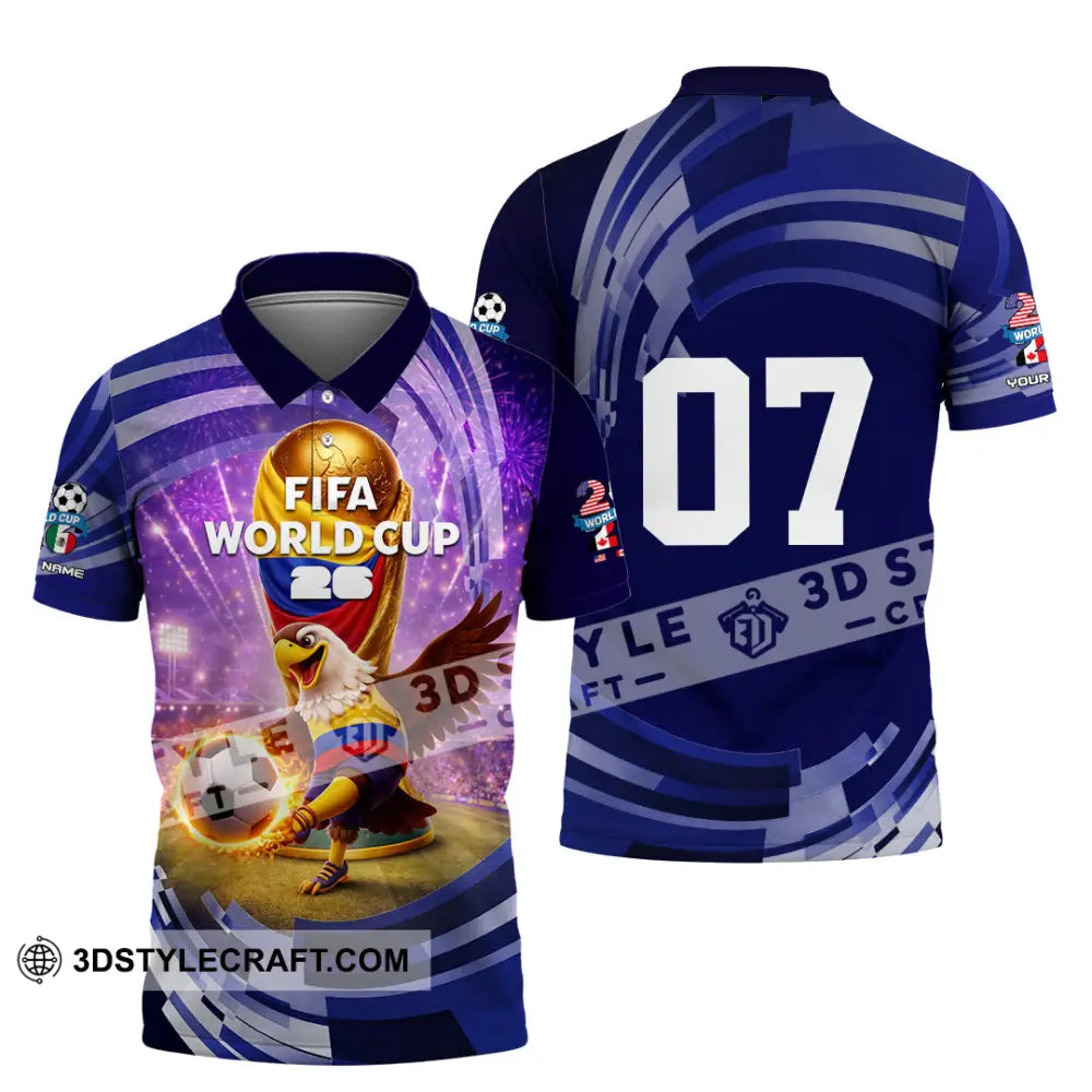 Unisex Shirt - Custom Fifa World Cup 2026 3D Shirt Polo Shirt / S T-shirt