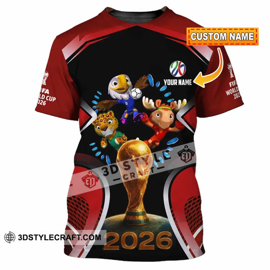 Unisex Shirt - Custom World Cup 2026 3D Shirt - T-shirt