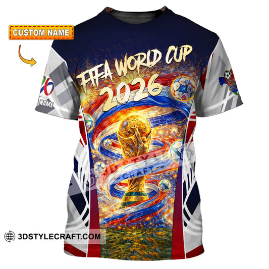 Unisex Shirt - Custom World Cup 2026 3D Shirt T-shirt