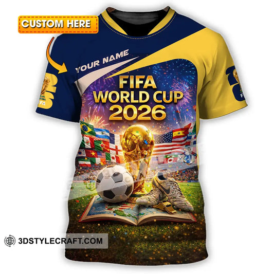 Unisex Shirt - Custom World Cup 2026 3D Shirt T-shirt