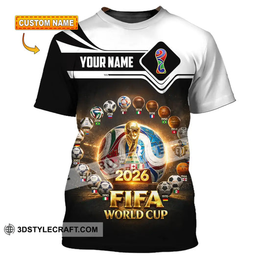 Unisex Shirt - Custom World Cup 2026 3D Shirt - T-shirt