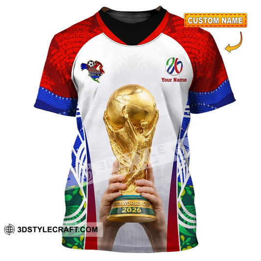 Unisex Shirt - Custom World Cup 2026 3D Shirt - T-shirt