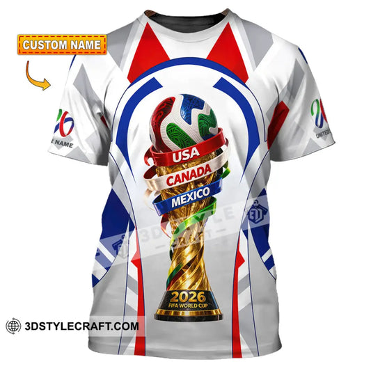 Unisex Shirt - Custom World Cup 2026 3D Shirt T-shirt