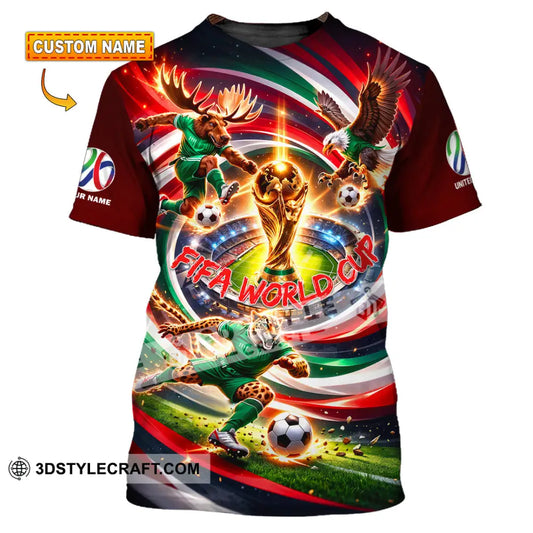 Unisex Shirt - Custom World Cup 2026 3D Shirt T-shirt