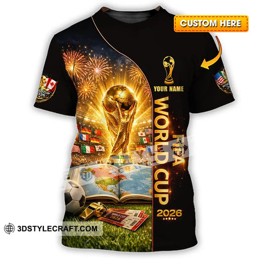 Unisex Shirt - Custom World Cup 2026 3D Shirt T-shirt
