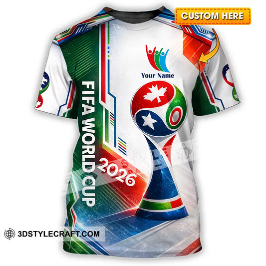 Unisex Shirt - Custom World Cup 2026 3D Shirt T-shirt
