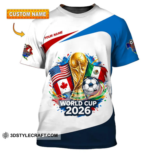 Unisex Shirt - Custom World Cup 2026 3D Shirt - T-shirt
