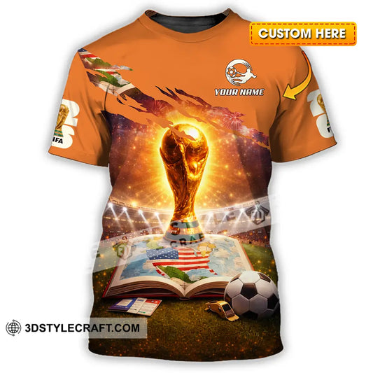 Unisex Shirt - Custom World Cup 2026 3D Shirt T-shirt