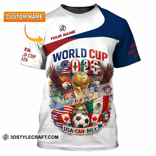 Unisex Shirt - Custom World Cup 2026 3D Shirt - T-shirt