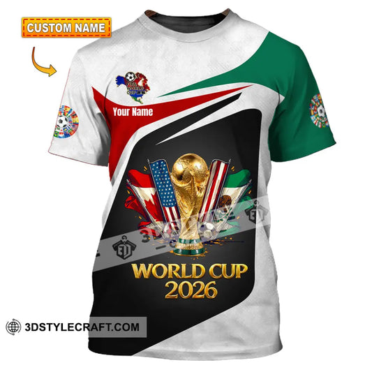 Unisex Shirt - Custom World Cup 2026 3D Shirt - T-shirt