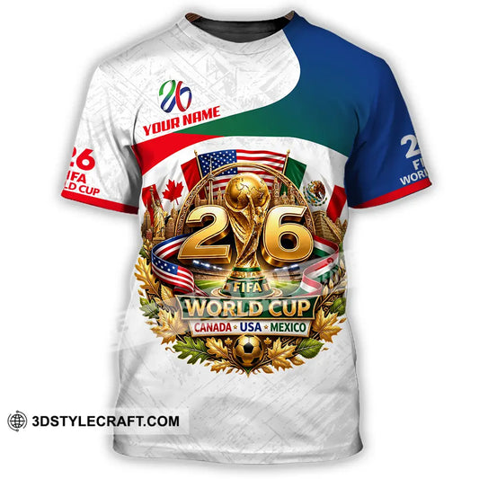 Unisex Shirt - Custom World Cup 2026 3D Shirt - T-shirt