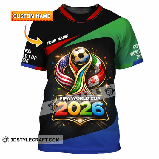 Unisex Shirt - Custom Fifa World Cup 2026 3D Shirt - T-shirt