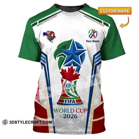 Unisex Shirt - Custom World Cup 2026 3D Shirt - T-shirt