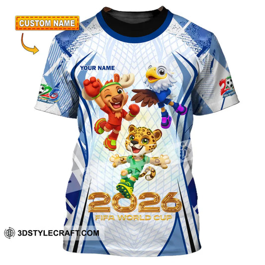 Unisex Shirt - Custom World Cup 2026 3D Shirt T-shirt