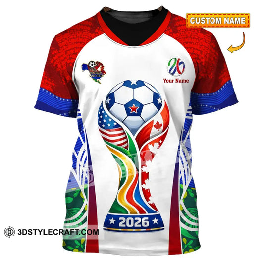 Unisex Shirt - Custom World Cup 2026 3D Shirt - T-shirt