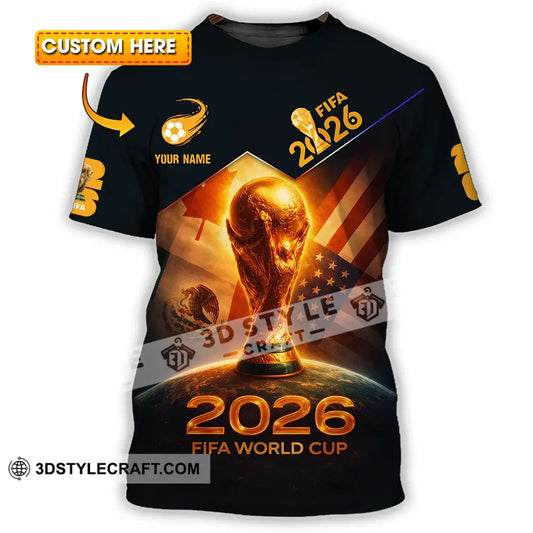 Unisex Shirt - Custom Fifa World Cup 2026 3D Shirt T-shirt