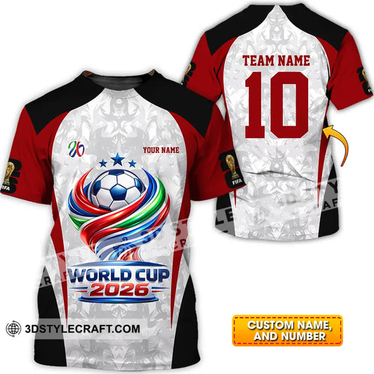 Unisex Shirt - Custom World Cup 2026 3D Shirt T-shirt