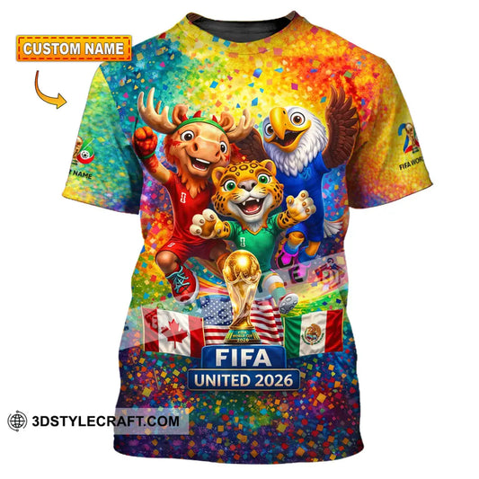 Unisex Shirt - Custom World Cup 2026 3D Shirt - T-shirt