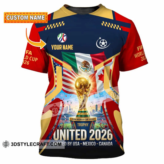Unisex Shirt - Custom World Cup 2026 3D Shirt - T-shirt