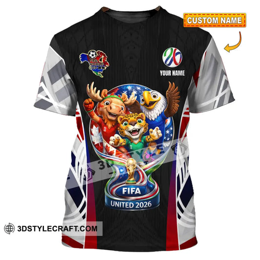 Unisex Shirt - Custom World Cup 2026 3D Shirt T-shirt