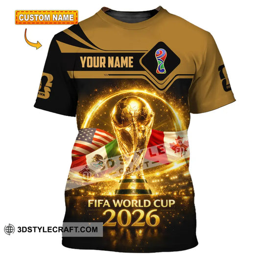 Unisex Shirt - Custom World Cup 2026 3D Shirt - T-shirt