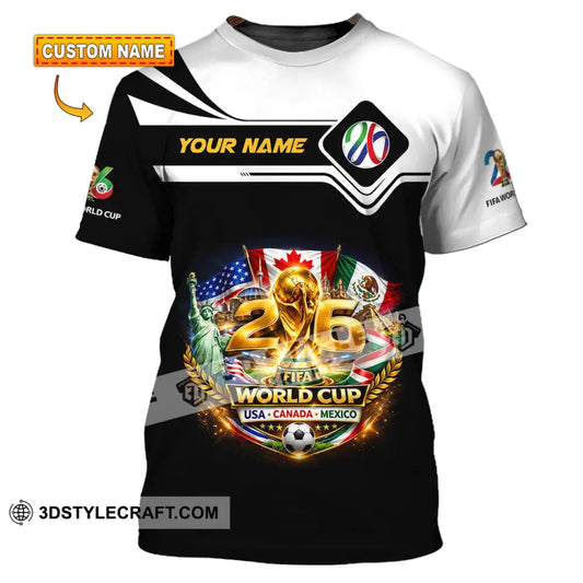 Unisex Shirt - Custom World Cup 2026 3D Shirt - T-shirt