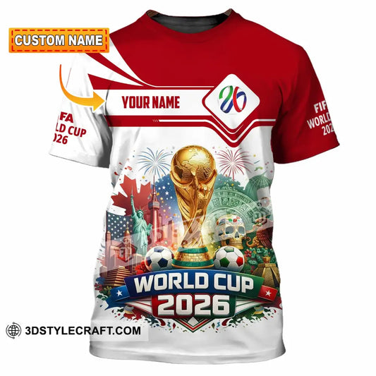 Unisex Shirt - Custom World Cup 2026 3D Shirt T-shirt