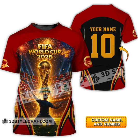 Unisex Shirt - Custom World Cup 2026 3D Shirt T-shirt