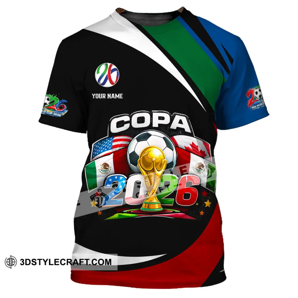 Unisex Shirt - Custom COPA 2026 3D Shirt - T-Shirt / S - T-shirt