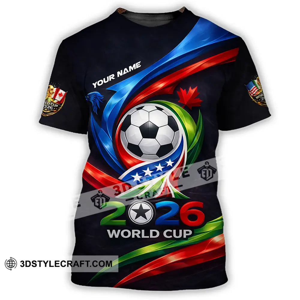Unisex Shirt - Custom 2026 World Cup 3D Shirt T-Shirt / S T-shirt