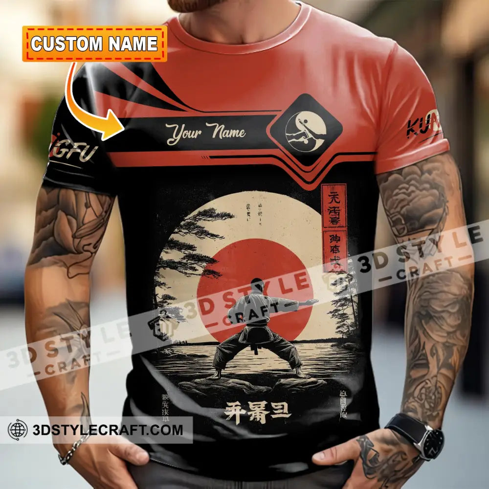 Unisex Shirt - Custom Aikido 3D Shirt T-shirt