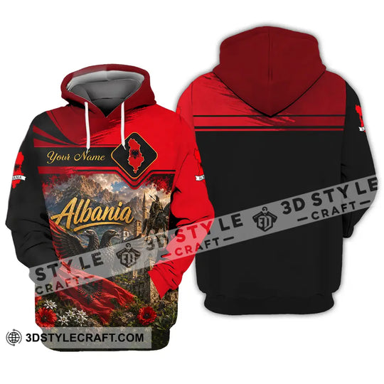 Unisex Shirt - Custom Albania Shirt style option 3