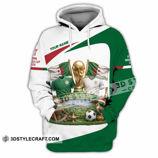 Unisex Shirt - Custom Algeria 3D Shirt style option 3