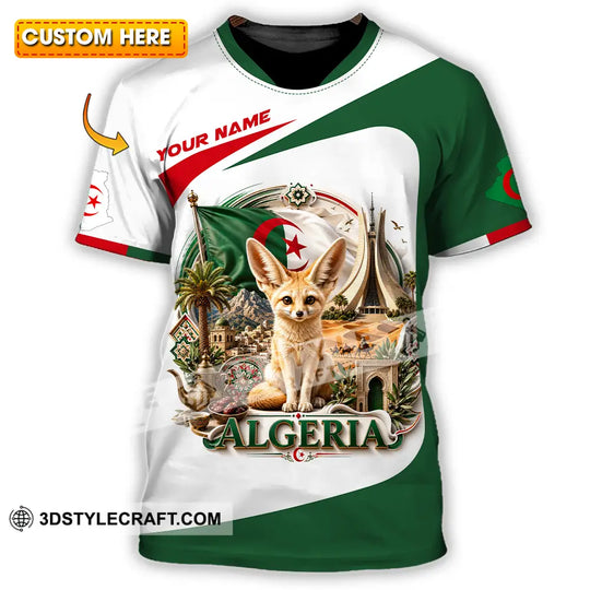 Unisex Shirt - Custom Algeria Shirt style option 1