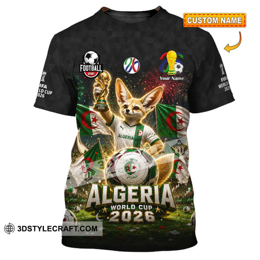 Unisex Shirt - Custom Algeria World Cup 2026 Shirt - T-shirt