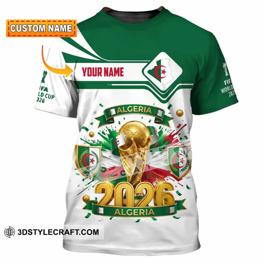 Unisex Shirt - Custom Algeria World Cup 2026 Shirt - T-shirt