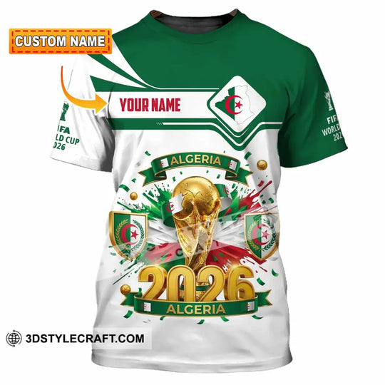 Unisex Shirt - Custom Algeria Shirt style option 1