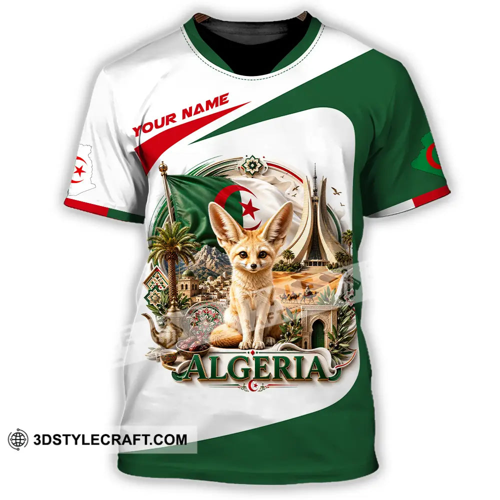 Unisex Shirt - Custom Algeria Shirt - T-Shirt / S - T-shirt