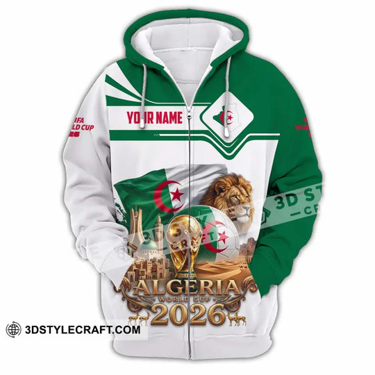 Unisex Shirt - Custom Algeria Shirt style option 3