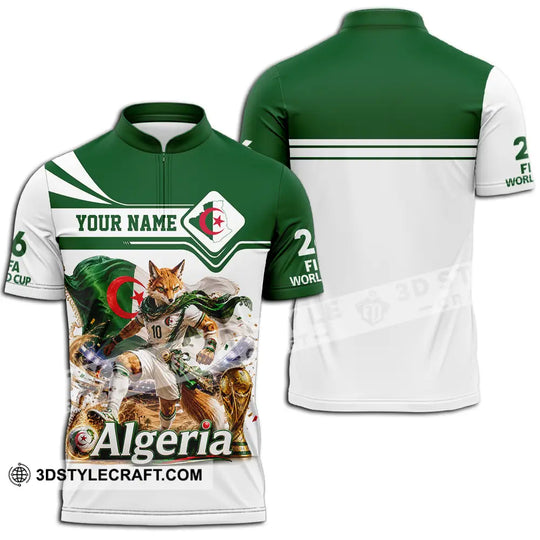 Unisex Shirt - Custom Algeria Shirt style option 2