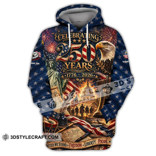 Unisex Shirt - Custom America 250 Years Shirt style option 2