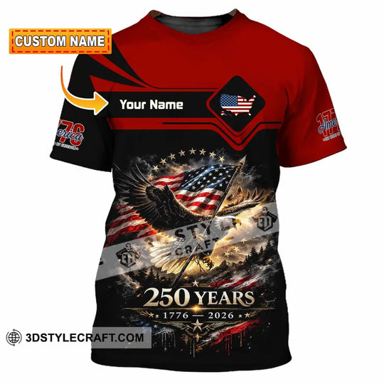 Unisex Shirt - Custom America 250 Years Shirt style option 1