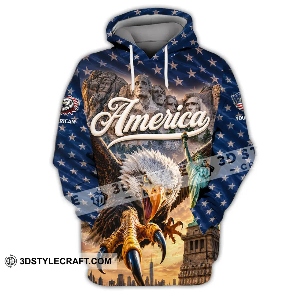 Unisex Shirt - Custom America Shirt - Hoodie / S - T-shirt