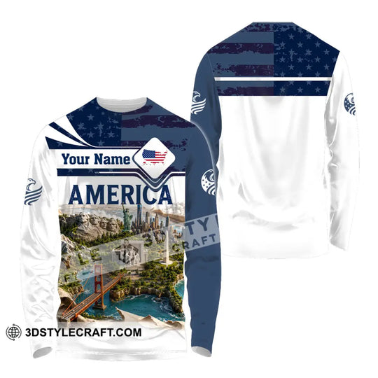 Unisex Shirt - Custom America Shirt style option 4